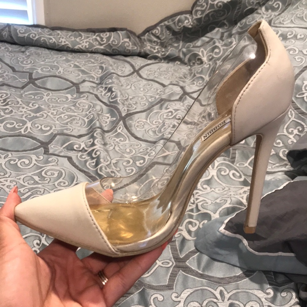 Nude high heels